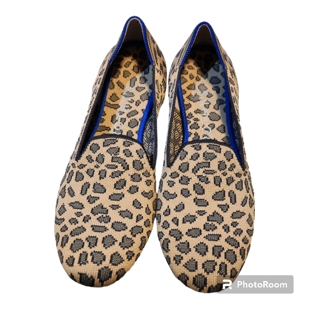 Rothy's Leopard Print Loafers
